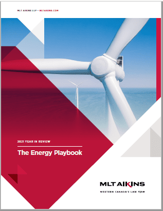 MLT Aikins Energy Playbook - 2021 Year in Review